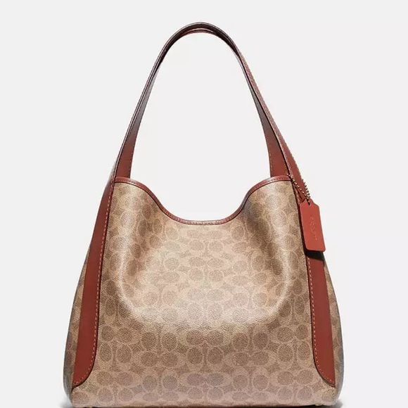 Coach Hadley Hobo in Signature Canvas - Picture 1 of 12